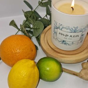 Lemongrass Medley Luxury Scented Candle (New)